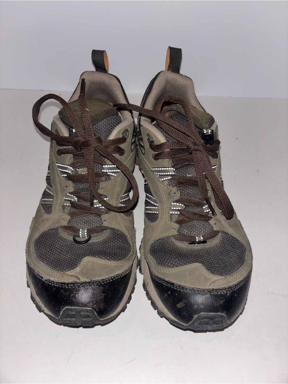 Men's Outdoor cruise control Trail Sneakers - Olive/Brown